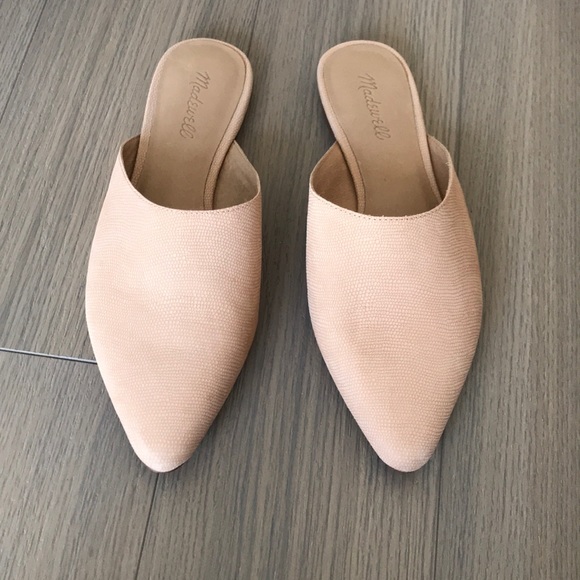 Madewell Shoes - Madewell light pink mules